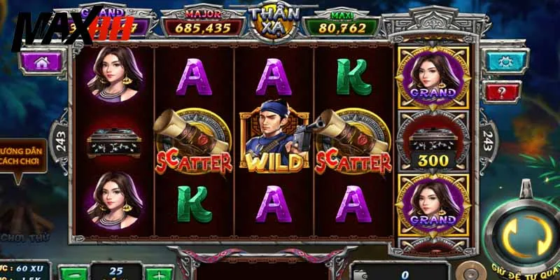 Thần Xạ sự kết hợp giữa yếu tố quay slot và bắn cung Thần Xạ sự kết hợp giữa yếu tố quay slot và bắn cung